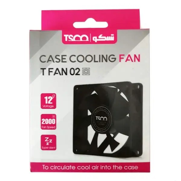 فن کیس تسکو TSCO CASE COOLING FAN T FAN 02
