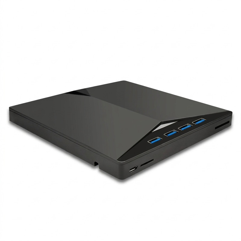درایو DVD اکسترنال مدل External DVD Drive Super Slim 7 in 1
