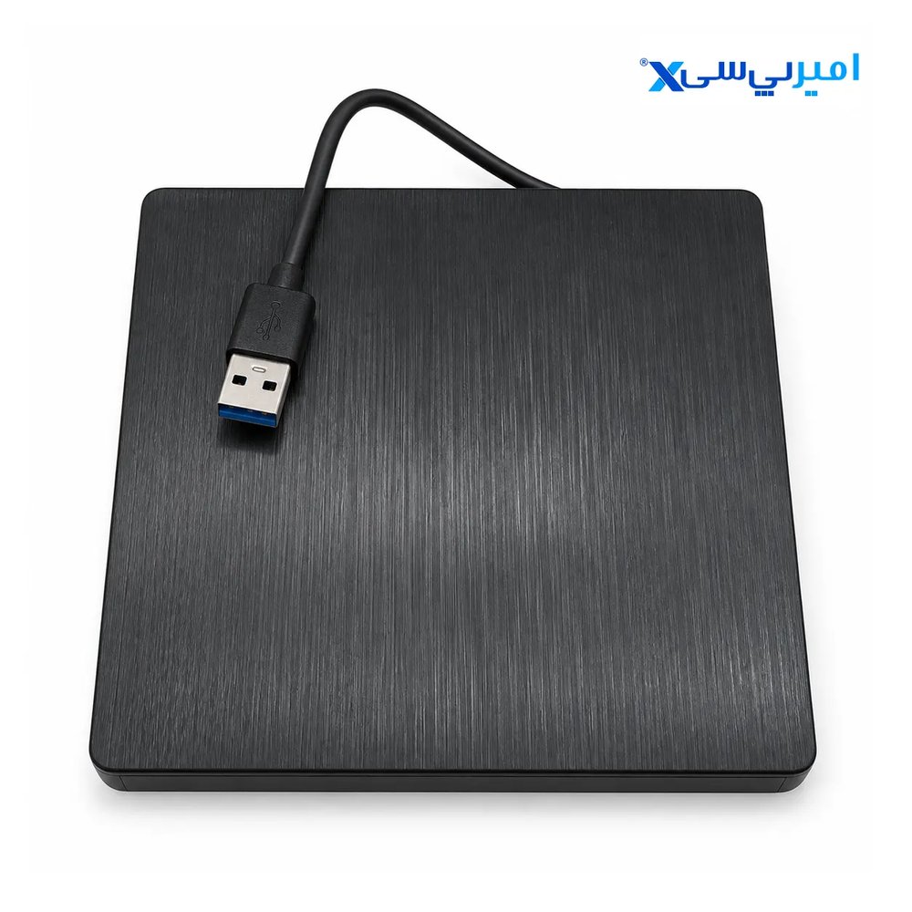 درایو DVD اکسترنال مدل Pop-up، با رابط USB 3.0، سرعت خواندن و نوشتن DVD تا 8x و CD تا 32x، سازگار با Windows و Mac