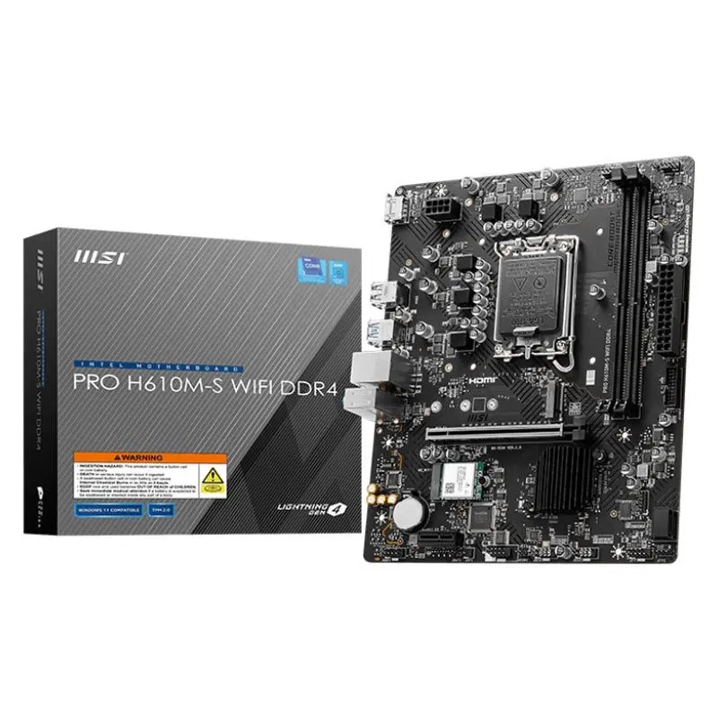 مادربرد کامپیوتر ام اس آی MSI PRO H610M-S WIFI DDR4