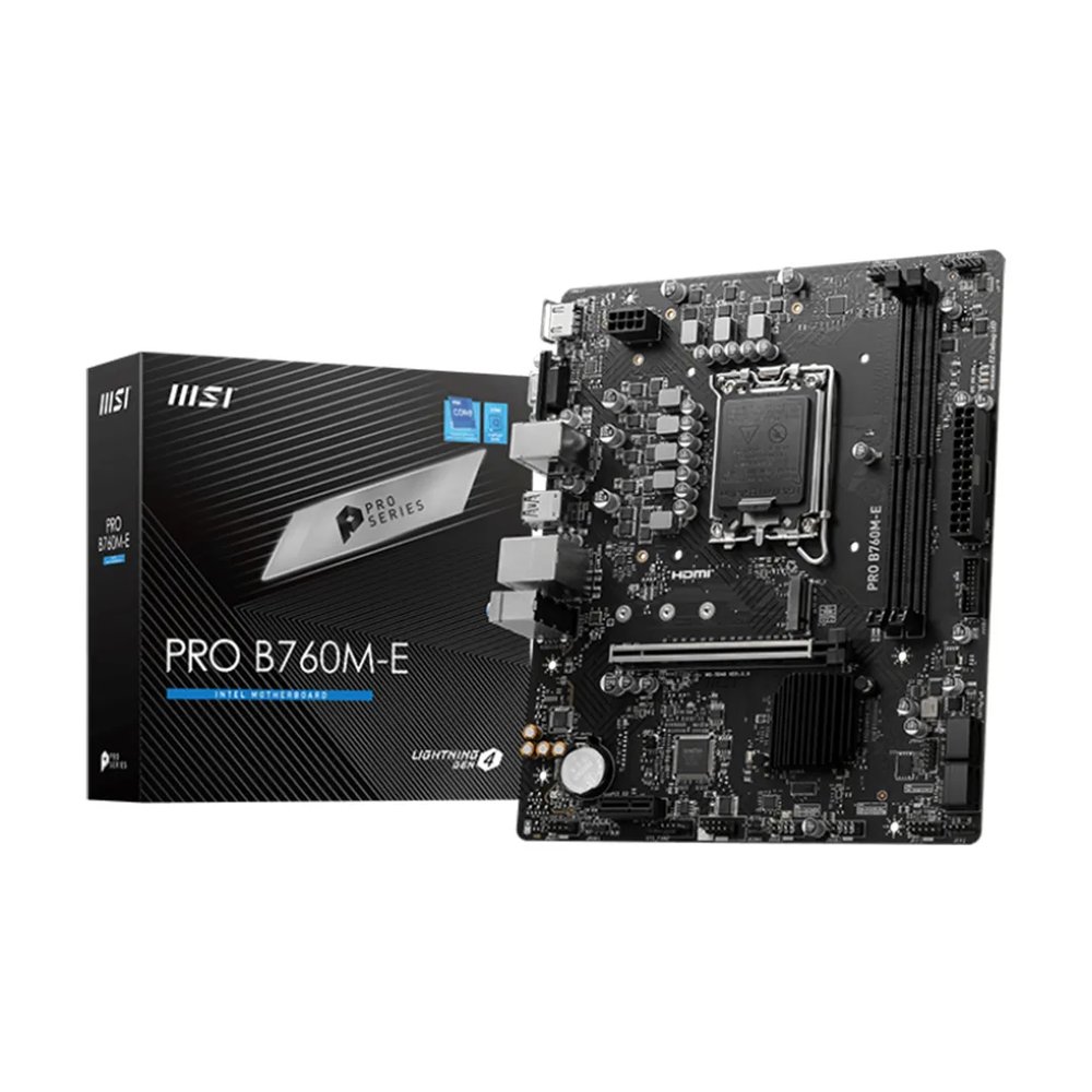 مادربرد ام اس آی MSI Pro B760M-E DDR5