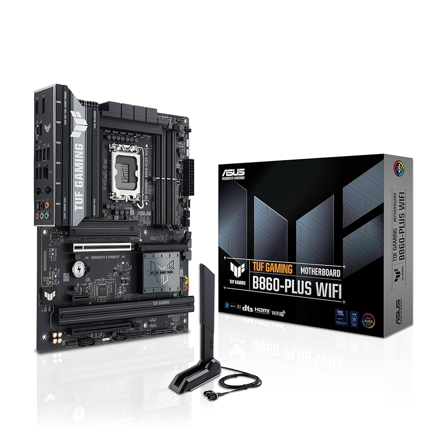 مادربرد گیمینگ ایسوس مدل ASUS TUF GAMING B860-PLUS WIFI
