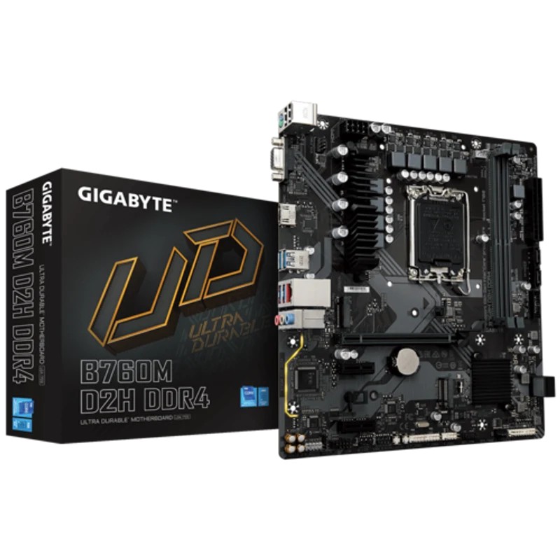 مادربرد گیگابایت GIGABYTE B760M D2H DDR4 Intel Motherboard GIGABYTE B760M D2H DDR4