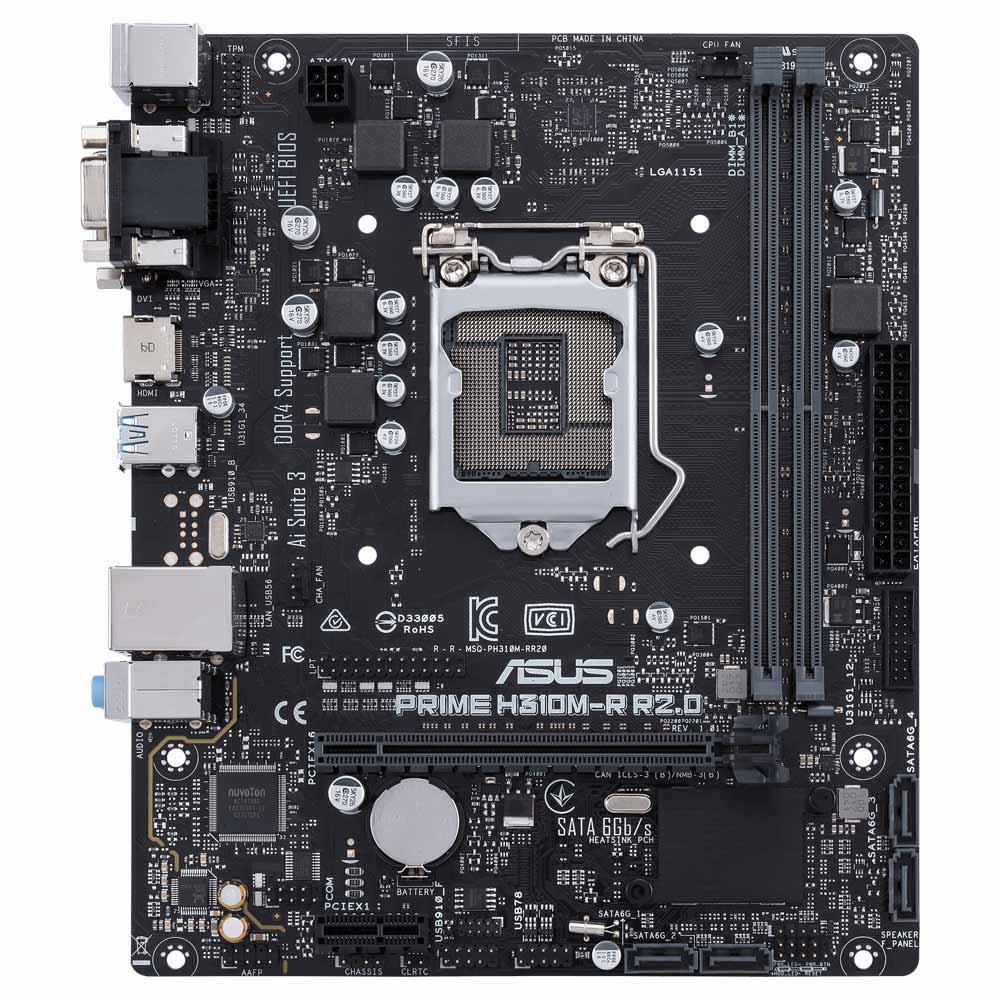 مادربرد ایسوس MotherBoard ASUS PRIME H310M-R R2.0