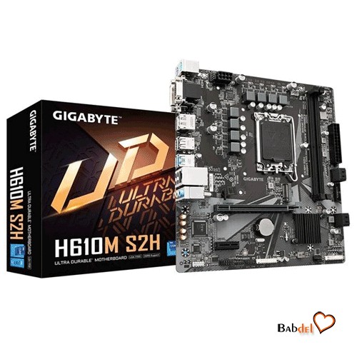 مادربرد گیگابایت MOTHERBOARD GIGABYTE H610M S2H DDR5