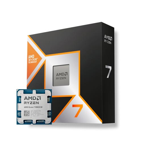 پردازنده دسکتاپ AMD مدل Ryzen 7 9800X3D • همراه با جعبه