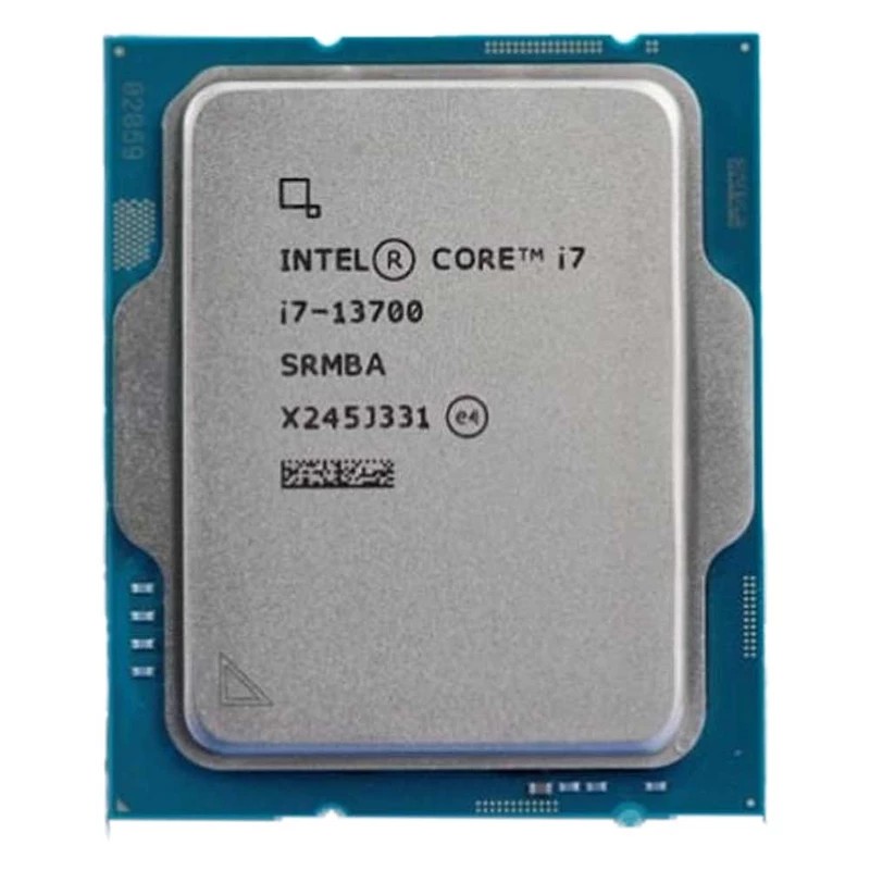 پردازنده کامپیوتر اینتل مدل Core I7-13700 Raptor Lake Tray Intel Core I7-13700 Raptor Lake Tray Computer Processor فیزیکی سلامت