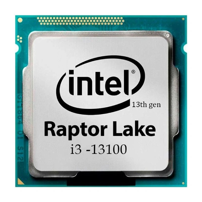 پردازنده مرکزی اینتل Intel CPU Core i3-13100 Raptor Lake Tray