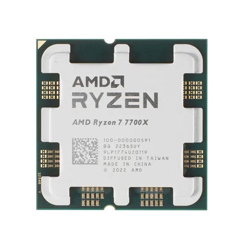 پردازنده دسکتاپ AMD مدل Ryzen 7 7700X • بدون جعبه