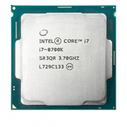پردازنده مرکزی اینتل سری Coffee Lake مدل Core i7-8700K - Intel Core i7-8700K Coffee Lake TRAY CPU