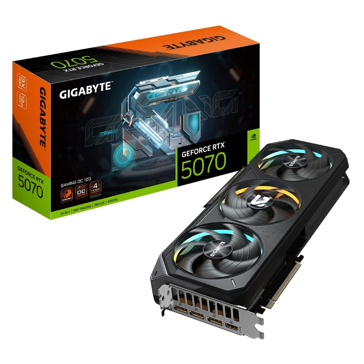کارت گرافیک GIGABYTE GeForce RTX 5070 Gaming OC 12G
