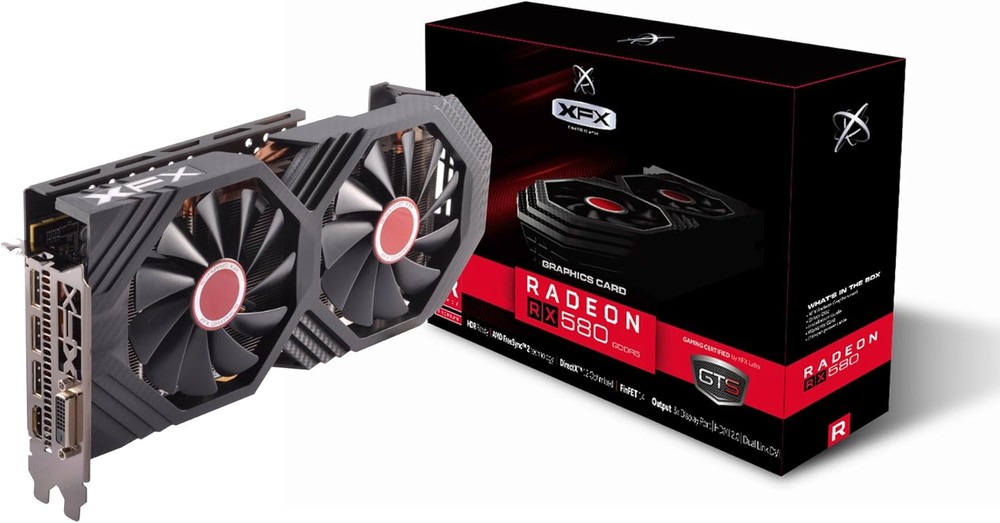 کارت گرافیک ایکس‌اف‌ایکس RX580 8 گیگابایت (XFX RX580 8GB)