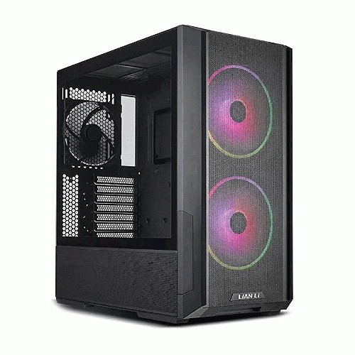 کیس کامپیوتر لیان لی LANCOOL 216 RGB Black - LIAN LI LANCOOL 216 Black Mid Tower Case Black