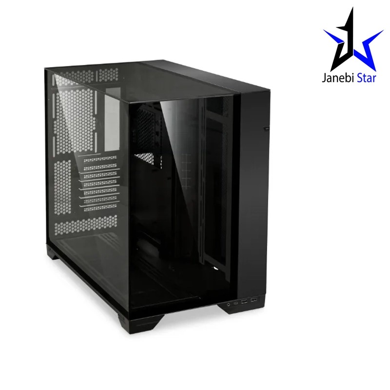 کیس لیان لی Lian Li O11 VISION CHROME NO FANS CASE Lian Li O11 VISION CHROME