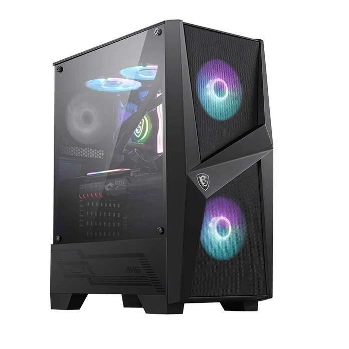 کیس کامپیوتر ام اس آی مدل MSI MAG FORGE 100R 3X FAN MSI MAG FORGE 100R Computer CASE