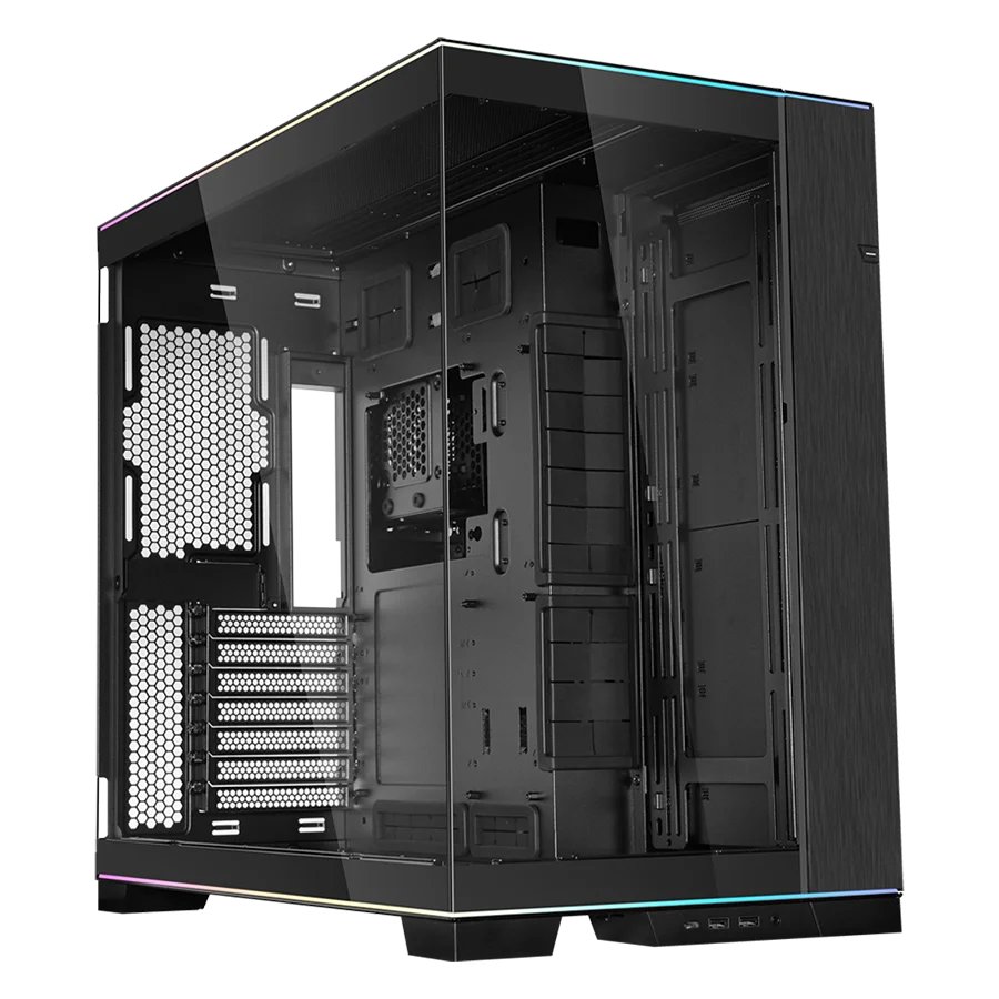 کیس لیان لی O11 Dynamic EVO RGB Black NO FANS LIAN LI O11 Dynamic EVO RGB Black Mid Tower Case