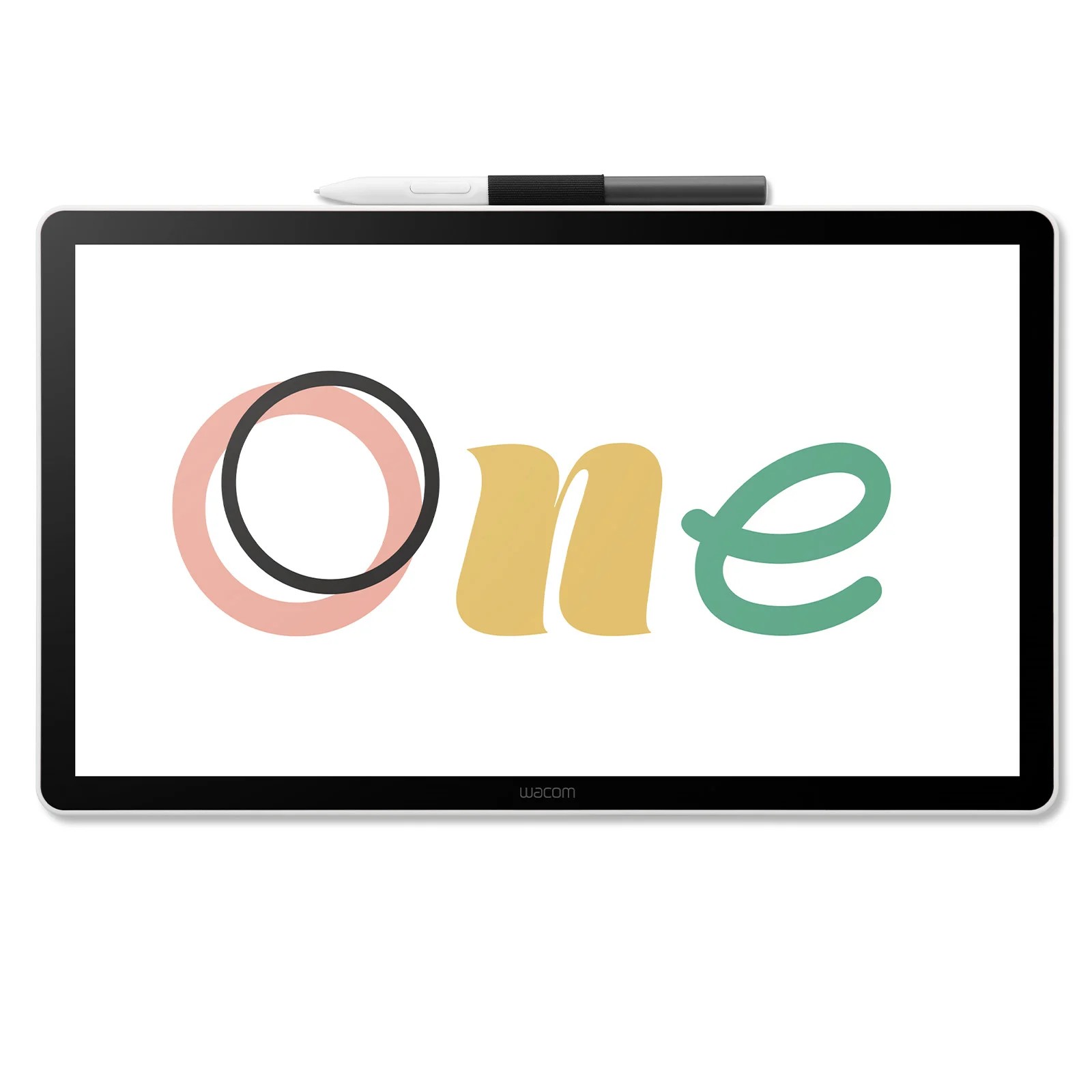 قلم نوری و مانیتور طراحی وکام WACOM One DTC141