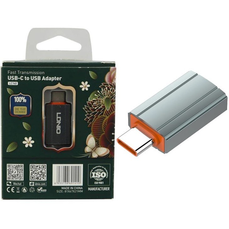 تبدیل TYPE C TO USB LDNIO LC140 OTG