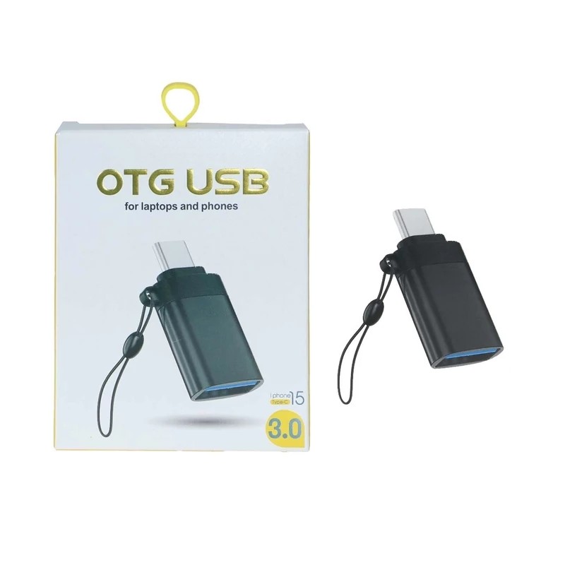 تبدیل Type-C To USB 3.0 مدل LH02003 - مشکی