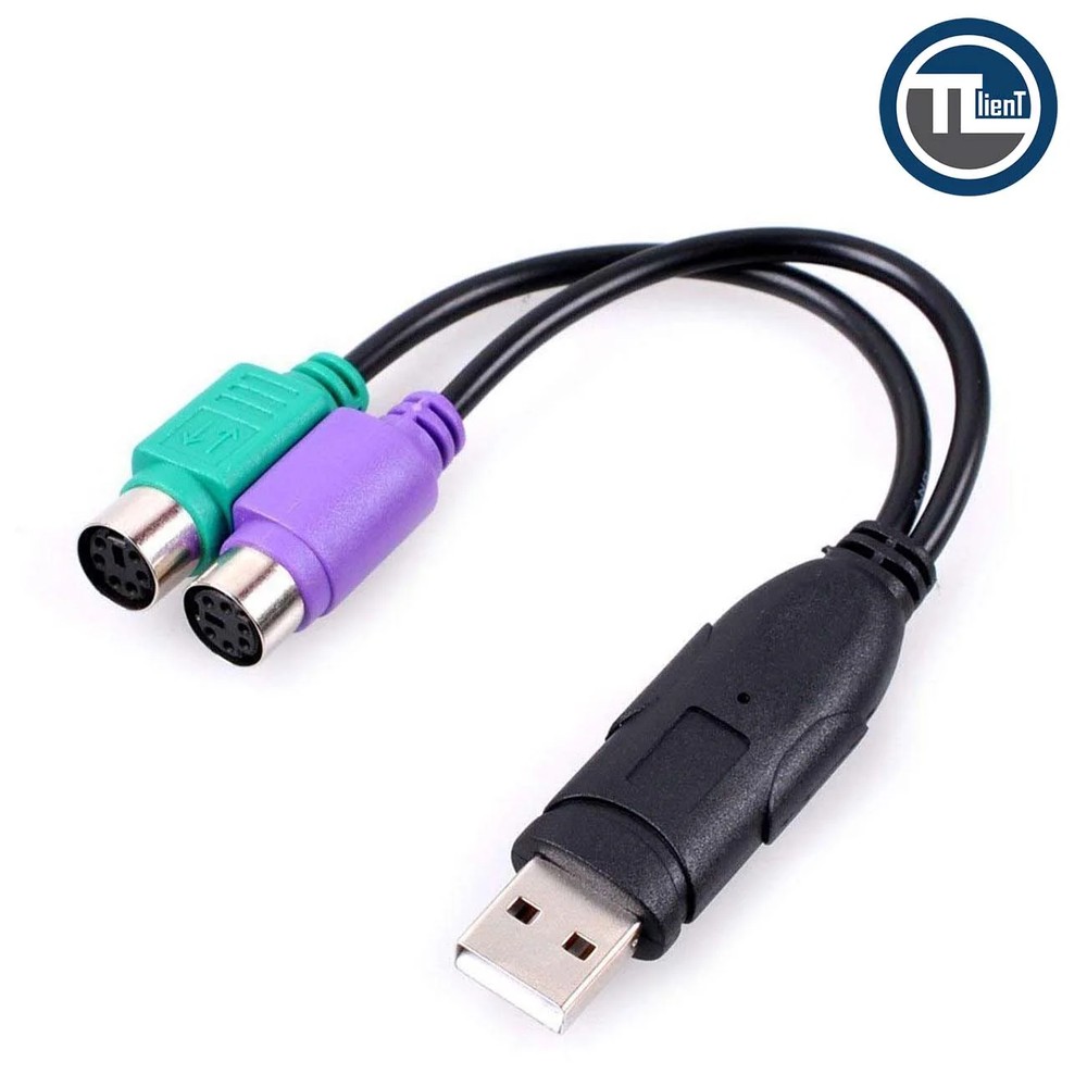 تبدیل PS2 به USB (تبدیل USB نری به PS2 مادگی)