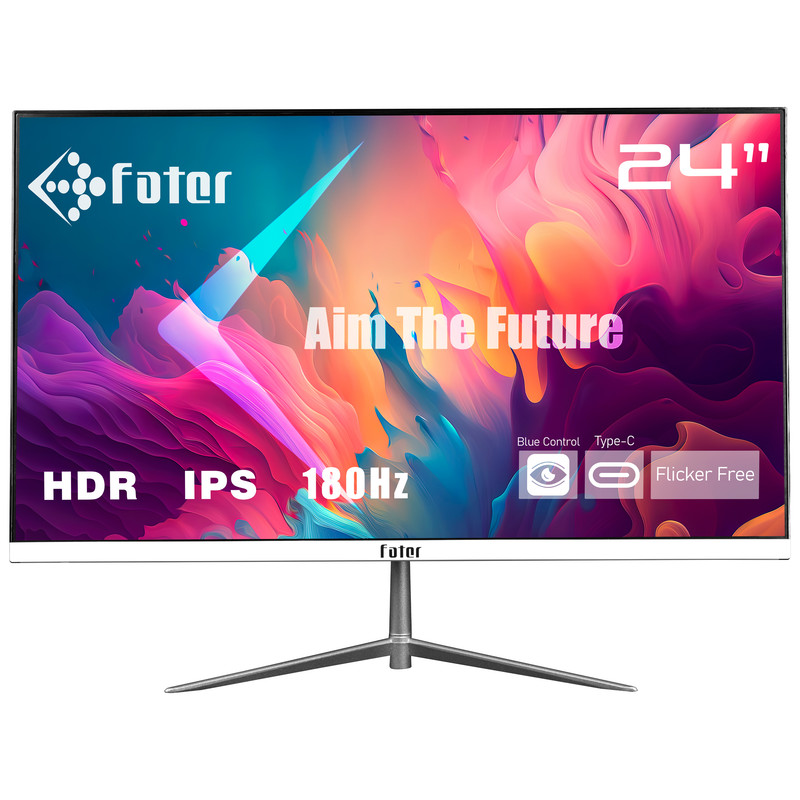 مانیتور گیمینگ 24 اینچ فاطر مدل F24-180 B2-W2