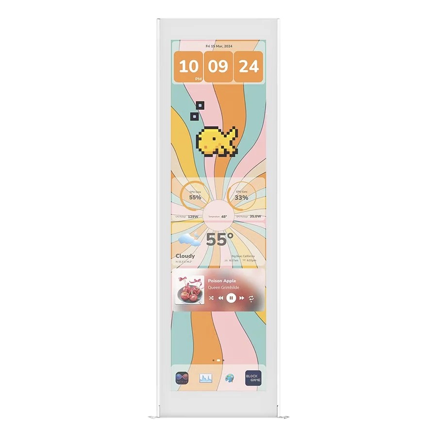 نمایشگر کیس هایت HYTE Y70 Touch infinite Display White