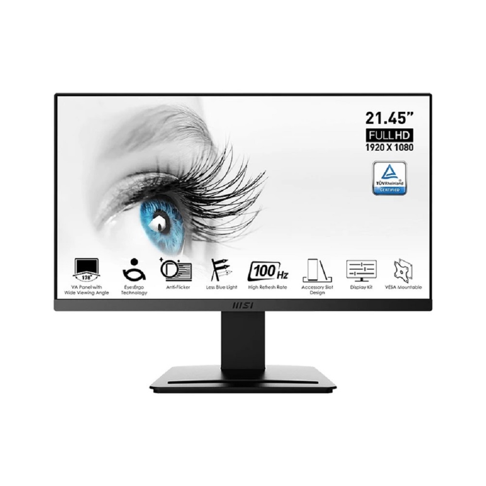 مانیتور 22 اینچ ام اس آی مدل PRO MP223 MSI PRO MP223 22 inch Monitor