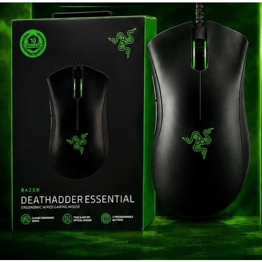 موس گیمینگ ریزر RAZER مدل DEATHADDER ESSENTIAL RZ01