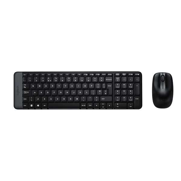 موس و کیبورد بی سیم لاجیتک مدل Logitech MK220 Compact Wireless Keyboard Mouse Combo