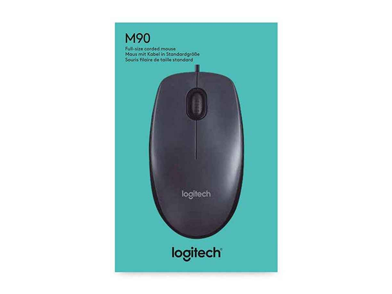 ماوس باسیم لاجیتک M90 ا Logitech M90 Wired USB Mouse