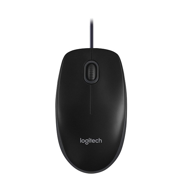 ماوس باسیم لاجیتک مدل Logitech B100 Optical USB Mouse