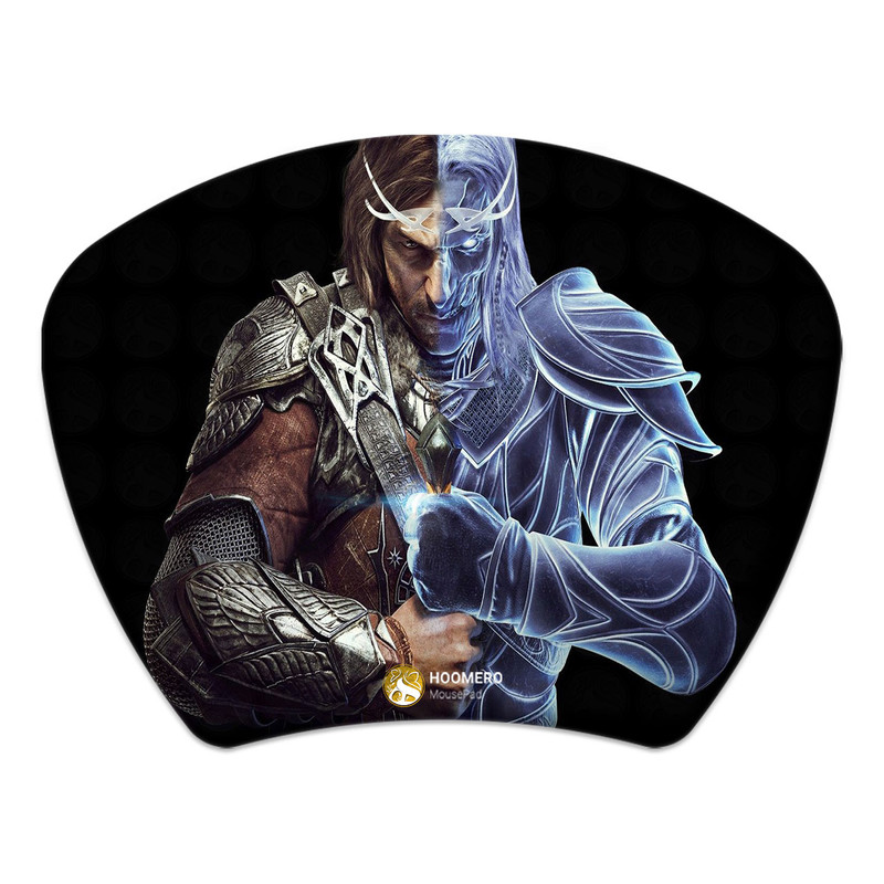 ماوس پد هومرو مدل MC496 طرح بازی Shadow of War سرزمین میانه