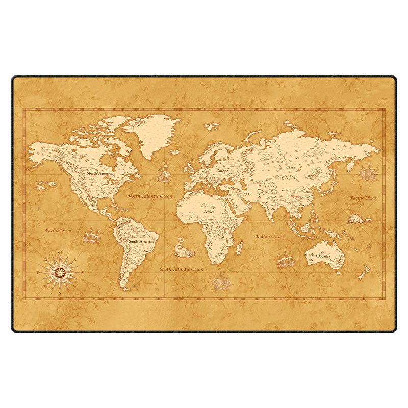 ماوس پد گیمینگ مدل World Map