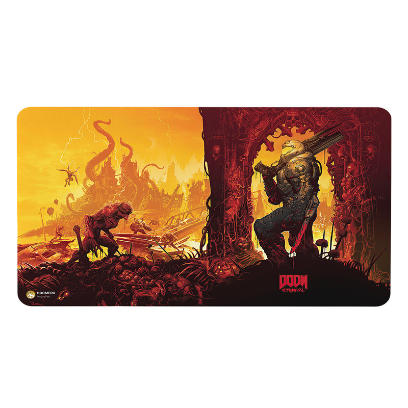 ماوس پد هومرو مدل MX2366 طرح DOOM Eternal