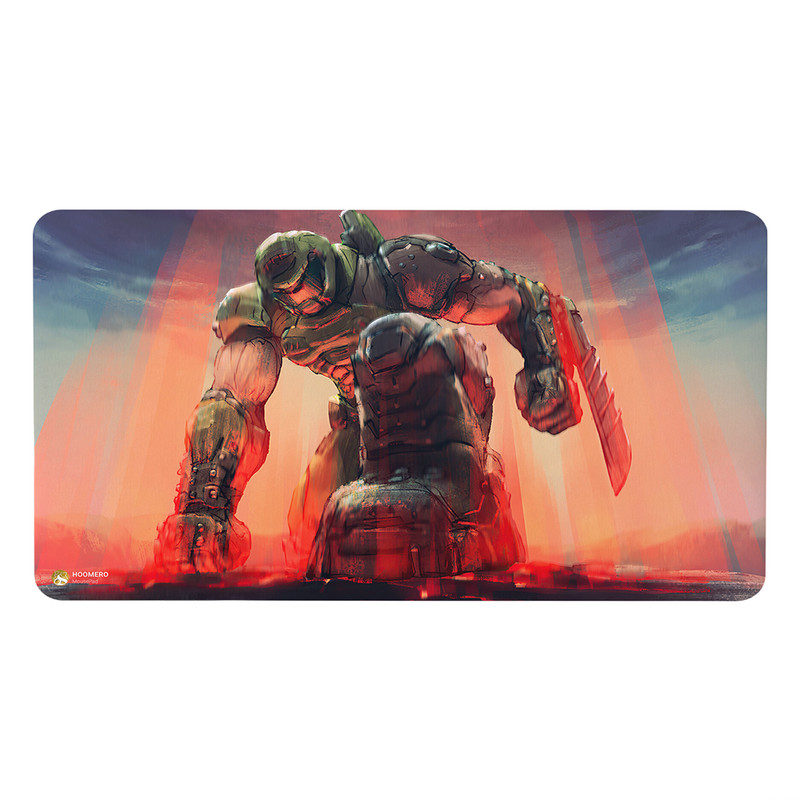 ماوس پد هومرو مدل MX2370 طرح DOOM Eternal