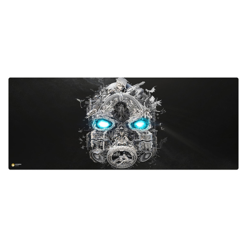 ماوس پد هومرو مدل HX445 طرح Borderlands سایز 40x100 سانتی‌متر