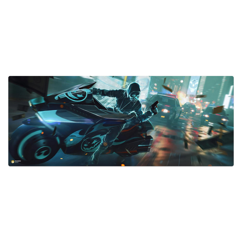 ماوس پد هومرو مدل HX491 طرح Free Fire سایز 40x100 سانتی‌متر