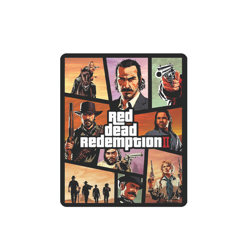 ماوس پد مدل red dead2 کد 02