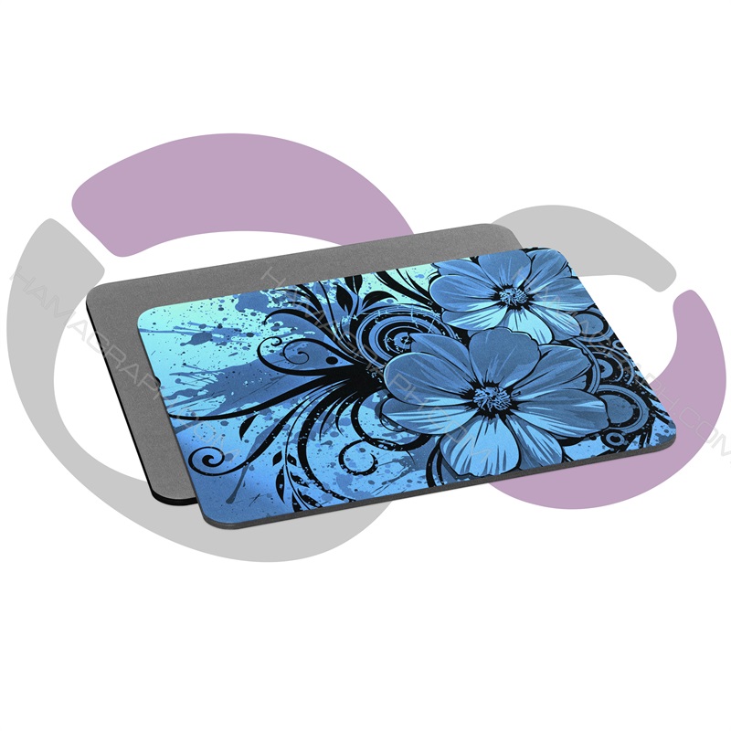 موس پد با طرح Blue flower