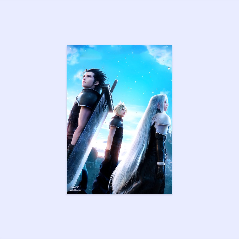 متال پوستر هومرو طرح بازی Final Fantasy کد PS1225