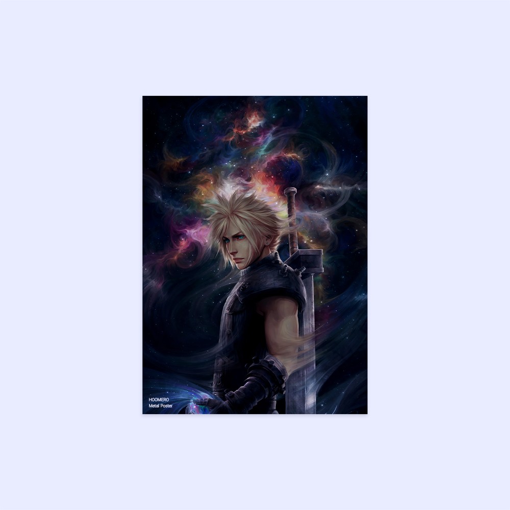 متال پوستر هومرو طرح بازی Final Fantasy کد PS1230
