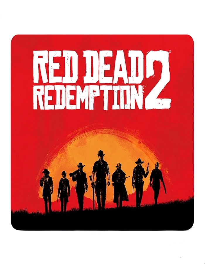 ماوس پد گیمینگ طرح RED DEAD