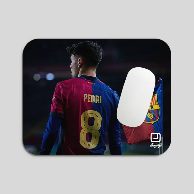 موس پد فوتبالی طرح پدری بارسلونا pedri – کد MF096