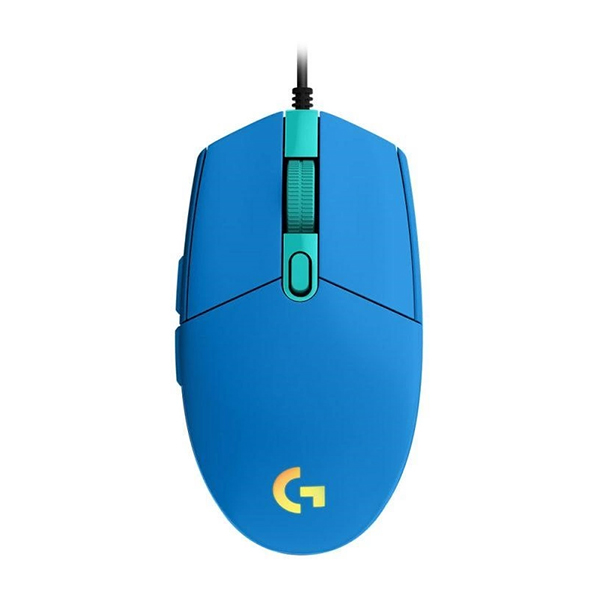 ماوس Logitech مدل G102 Lightsync آبی