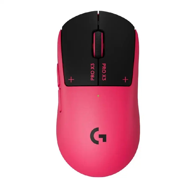 موس لاجیتک LOGITECH G PRO X3 SUPERSTRIKE PINK X3 Logitech G PRO X3 SUPERSTRIKE PINK GAMING MOUSE