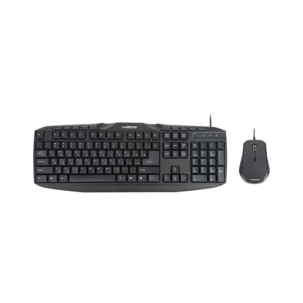 ست ماوس و کیبورد گرین GKM305