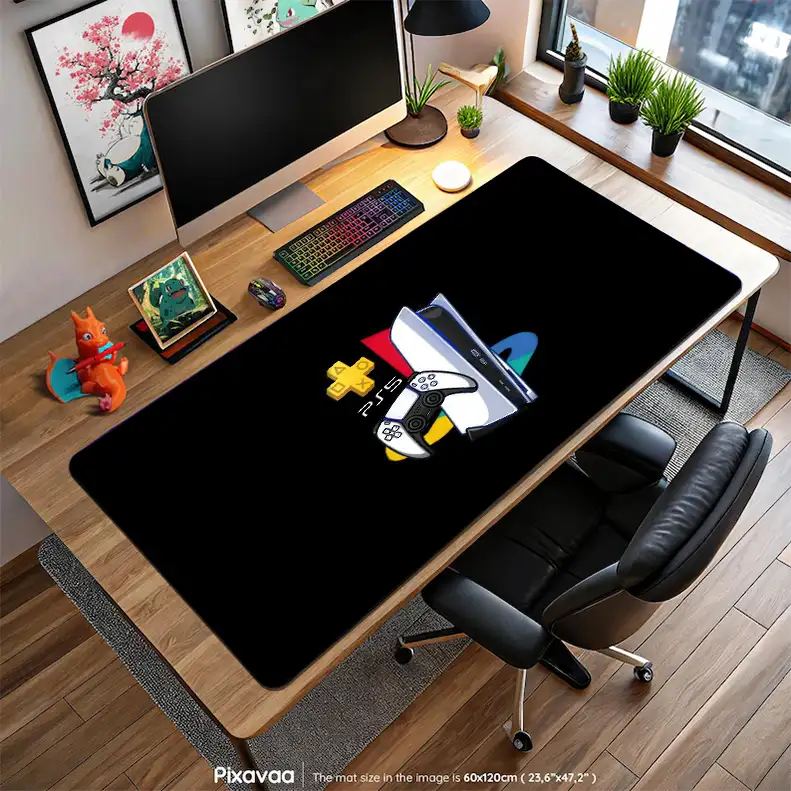 دسک پد گیمینگ پلی‌استیشن ۵ مینیمال اولد (PS5 Minimal OLED)