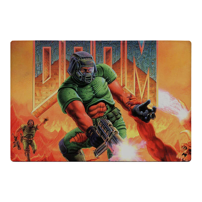 ماوس پد مخصوص بازی زیگ زاگ طرح doom کد 4198