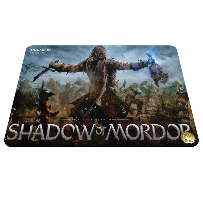 ماوس پد هومرو مدل A6984 طرح بازی shadow of mordor middle earth
