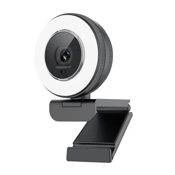 وب کم مدل 2K HDR 60fps remote control Ring Light